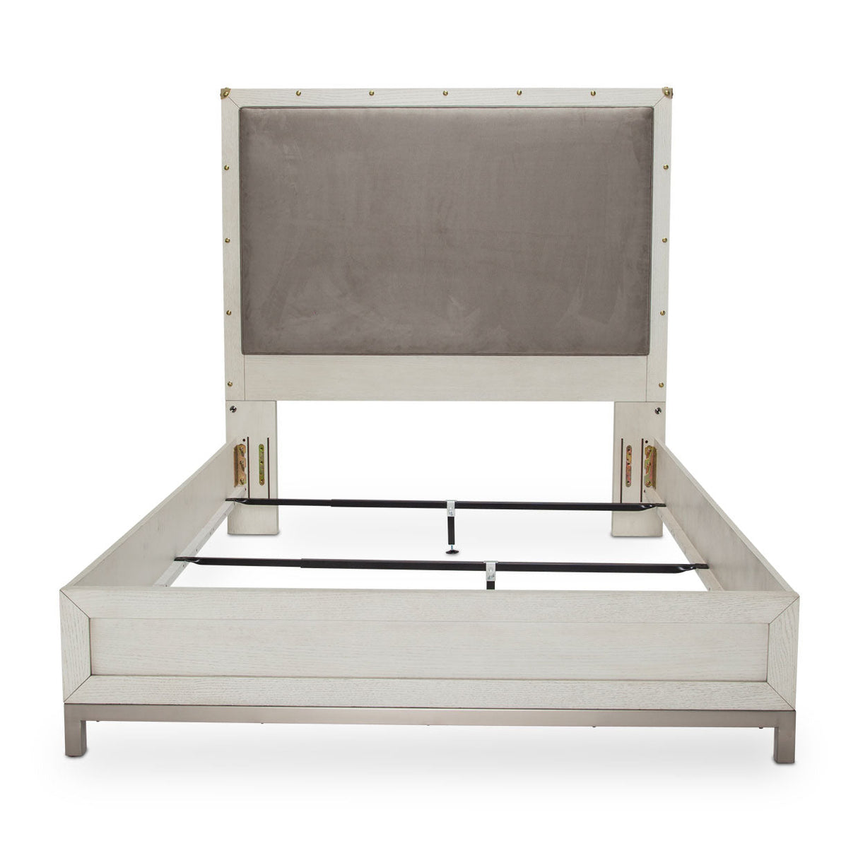 Aico Furniture - Menlo Station California King Panel Bed In Eucalyptus - Ki-Menp000Ck-123