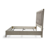 Aico Furniture - Menlo Station Eastern King Panel Bed In Eucalyptus - Ki-Menp000Ek-123