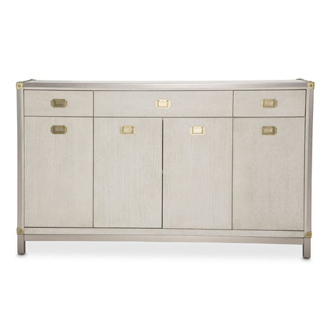 Aico Furniture - Menlo Station Sideboard With Mirror In Eucalyptus - Ki-Menp007-067-123