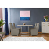 Aico Furniture - Menlo Station Sideboard With Mirror In Eucalyptus - Ki-Menp007-067-123