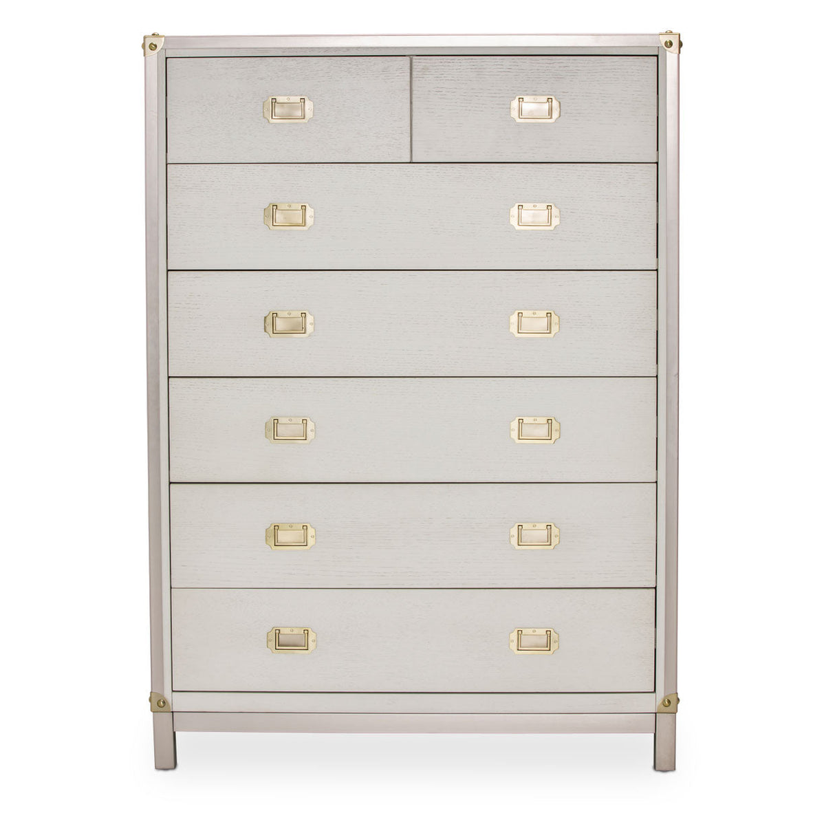 Aico Furniture - Menlo Station 7 Drawer Chest In Eucalyptus - Ki-Menp070-123