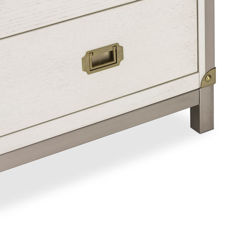 Aico Furniture - Menlo Station 7 Drawer Chest In Eucalyptus - Ki-Menp070-123