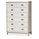 Aico Furniture - Menlo Station 7 Drawer Chest In Eucalyptus - Ki-Menp070-123