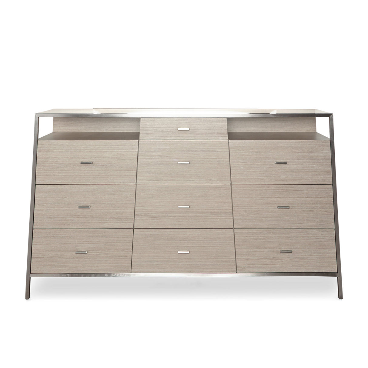 Aico Furniture - Silverlake Village Dresser In Washed Oak - Ki-Slvg050-129