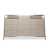 Aico Furniture - Silverlake Village Dresser In Washed Oak - Ki-Slvg050-129