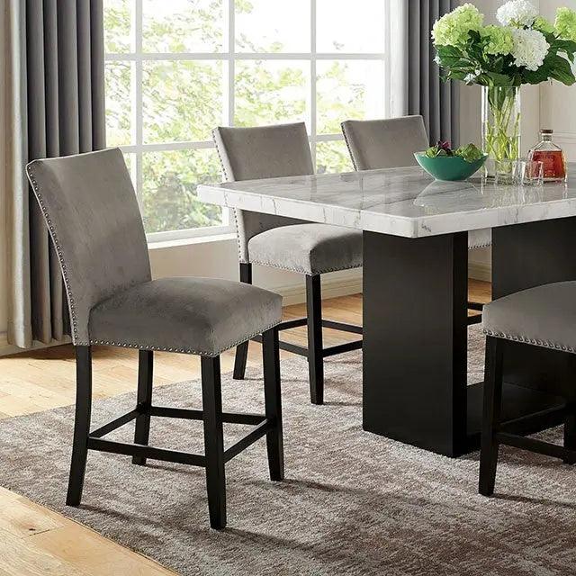 Kian 7-Piece Rectangular Counter Height Dining Set by Furniture of America Furniture of America