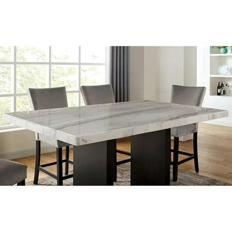 Kian 7-Piece Rectangular Counter Height Dining Set by Furniture of America Furniture of America