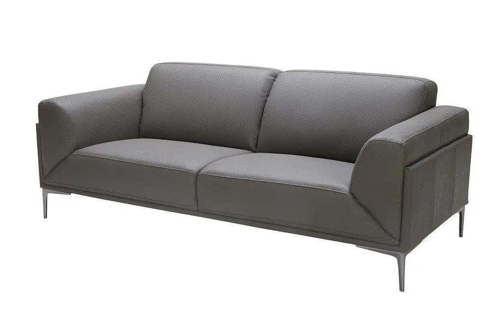 King Contemporary Sofa and Loveseat in Gray by J&M Furniture J&M Furniture