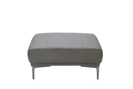 King Contemporary Sofa And Loveseat In Gray | J&M