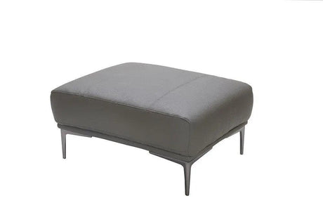 King Contemporary Sofa And Loveseat In Gray | J&M