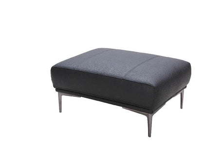Knight Contemporary Sofa And Loveseat In Black | J&M