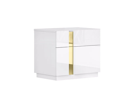 J&M Furniture - Kyoto Nightstand In White - 19974-Ns