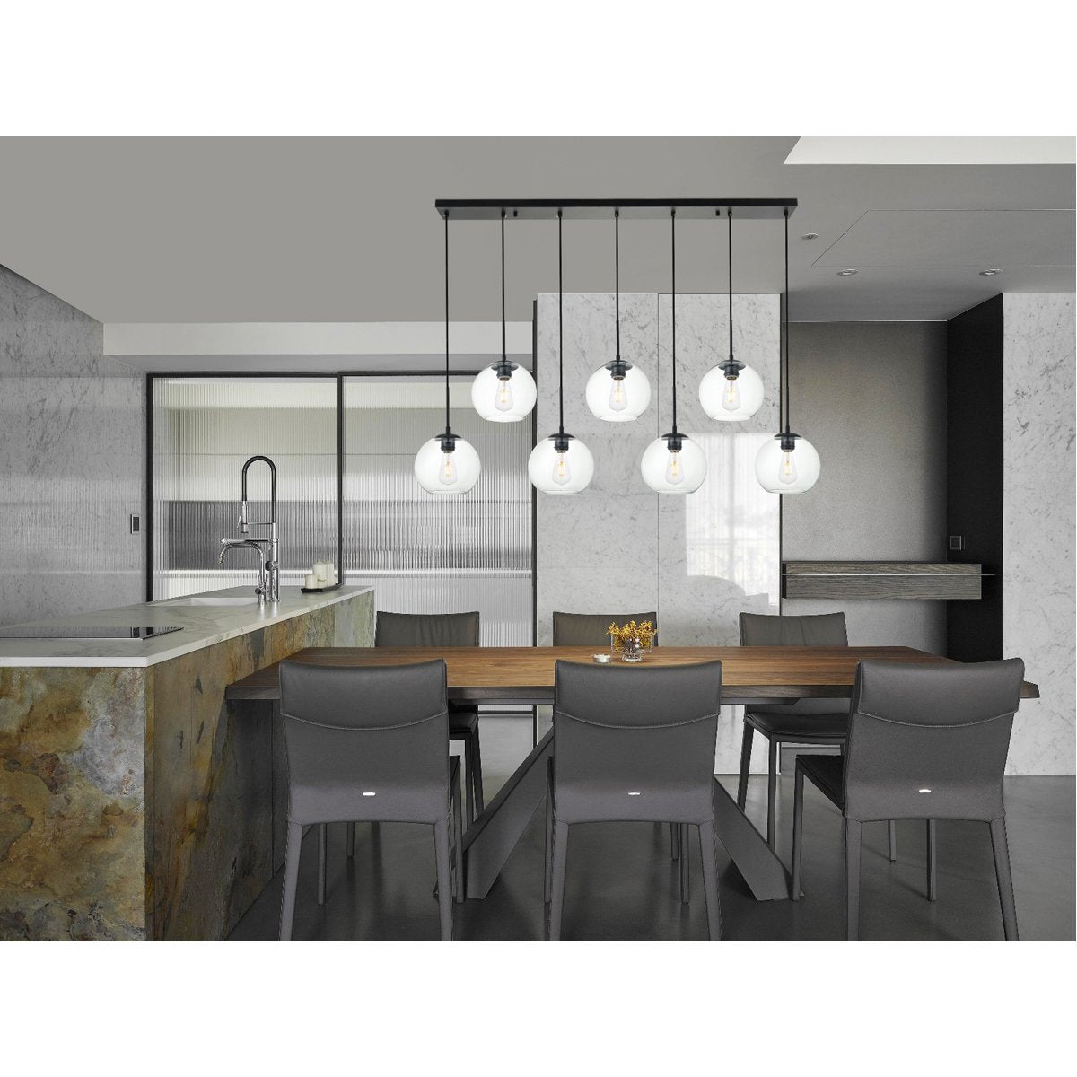 Baxter 7 - Light Pendant | Elegant Lighting | Home Elegance USA