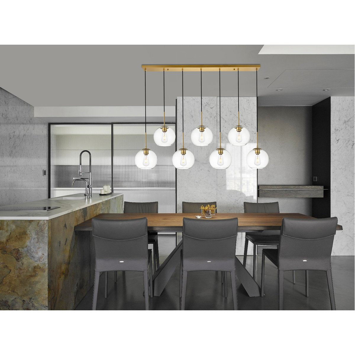 Baxter 7 - Light Pendant | Elegant Lighting | Home Elegance USA