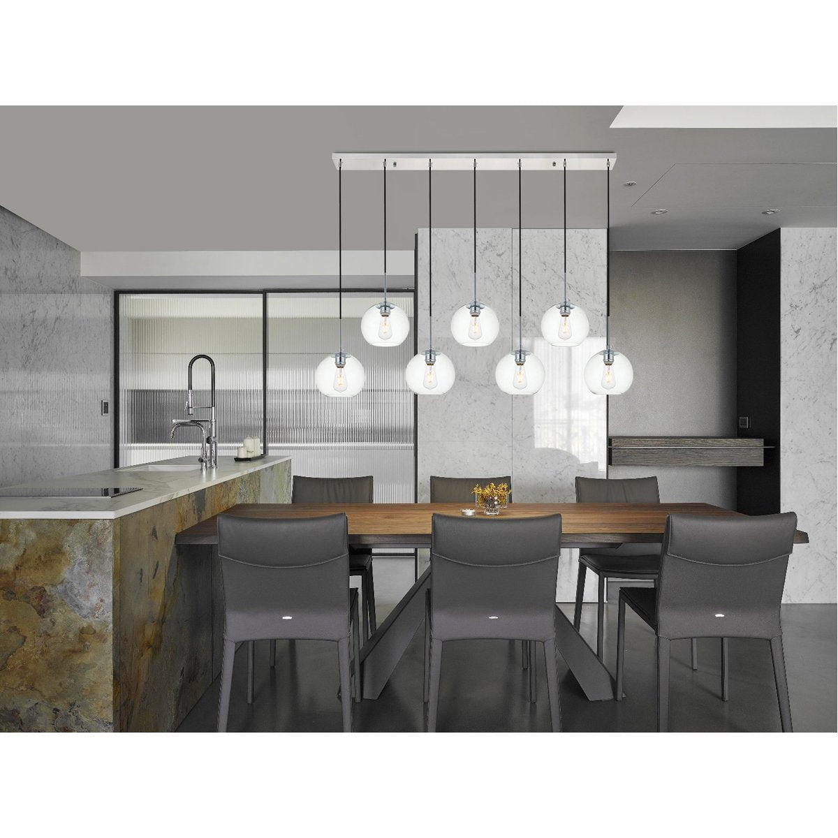 Baxter 7 - Light Pendant | Elegant Lighting | Home Elegance USA