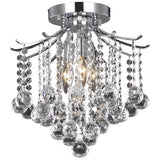 Amelia 12 - Inch Flush Mount | Elegant Lighting - ELL - LD8200F12C - Home Elegance USA - 1