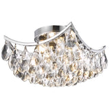 Elegant Lighting Clara 4-Light 12-Inch Flush Mount - Home Elegance USA