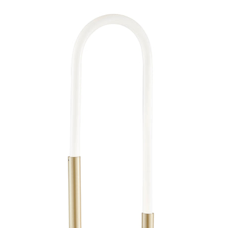 Led Single Clip Table Lamp // Sandy Gold | Finesse