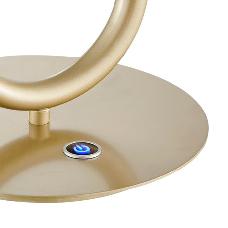 Led Single Clip Table Lamp // Sandy Gold | Finesse