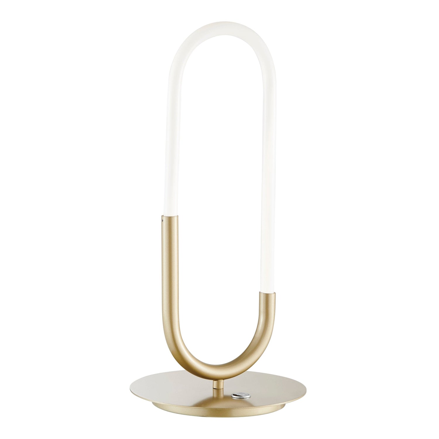 LED Single Clip Table Lamp // Sandy Gold - Home Elegance USA