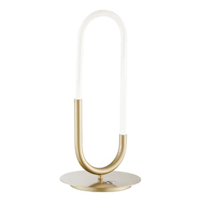 Led Single Clip Table Lamp // Sandy Gold | Finesse