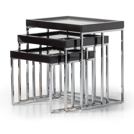 Michael Amini Carmela Nesting Table - Home Elegance USA