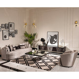 Michael Amini Carmela Mansion Sofa - Home Elegance USA