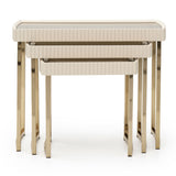 Michael Amini Lisbon Nesting Tables - Home Elegance USA