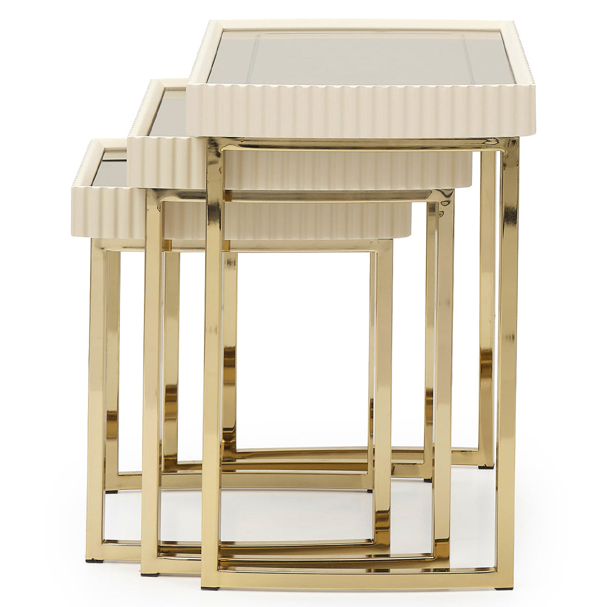 Michael Amini Lisbon Nesting Tables - Home Elegance USA