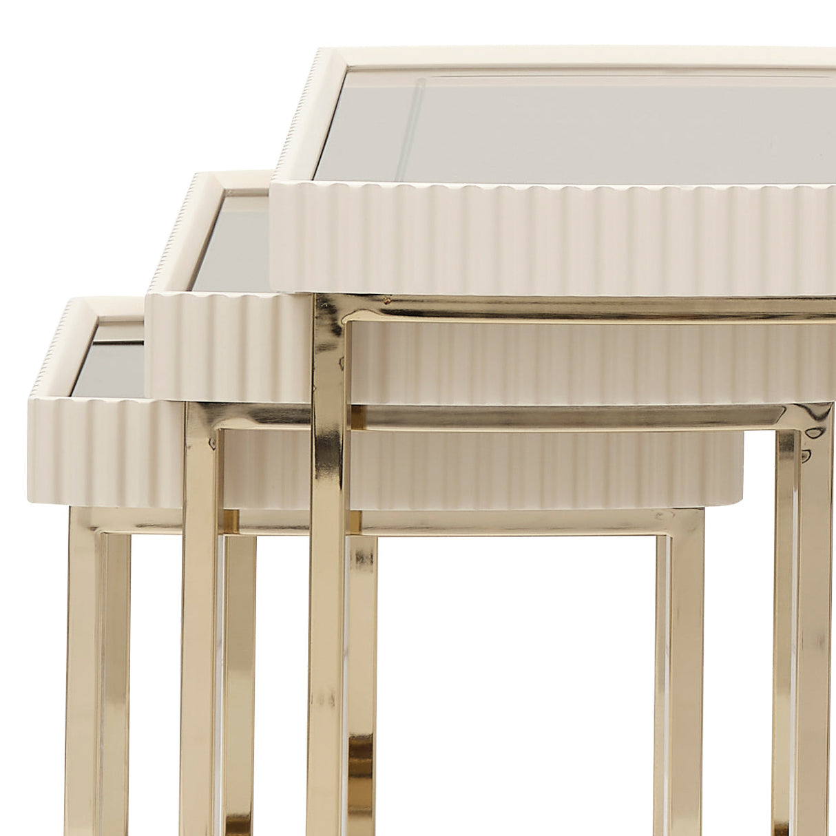 Michael Amini Lisbon Nesting Tables - Home Elegance USA