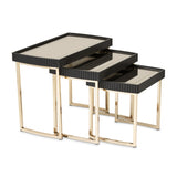 Michael Amini Lisbon Nesting Tables - Home Elegance USA