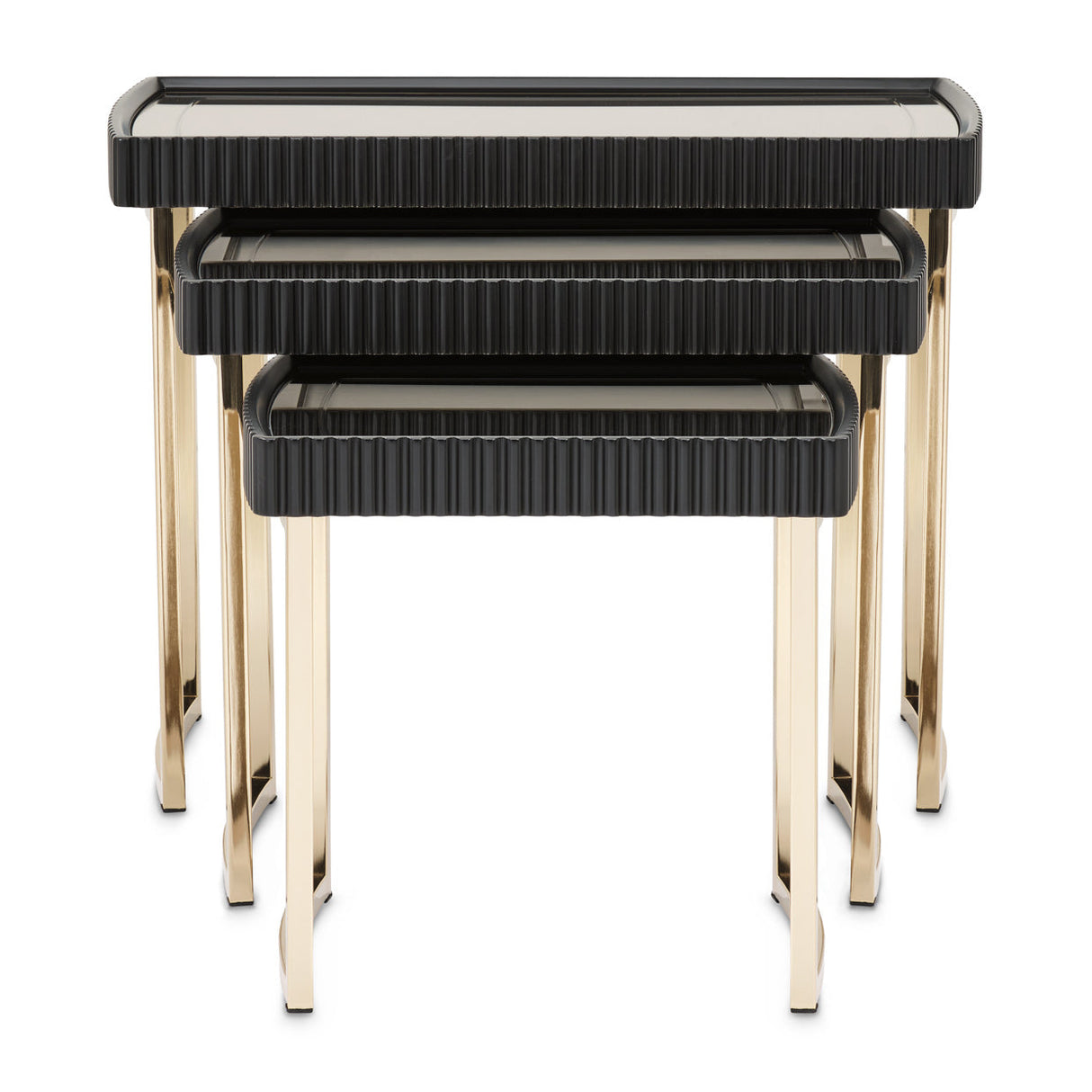 Michael Amini Lisbon Nesting Tables - Home Elegance USA