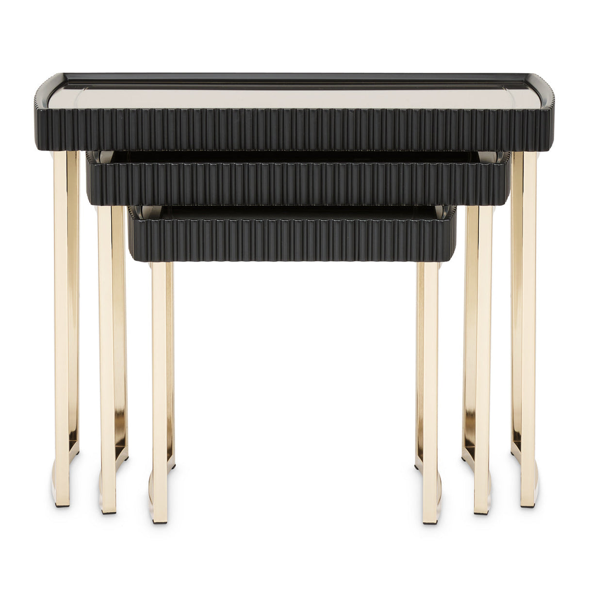 Michael Amini Lisbon Nesting Tables - Home Elegance USA