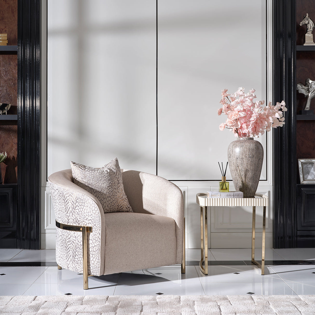 Michael Amini Lisbon Chair - Home Elegance USA