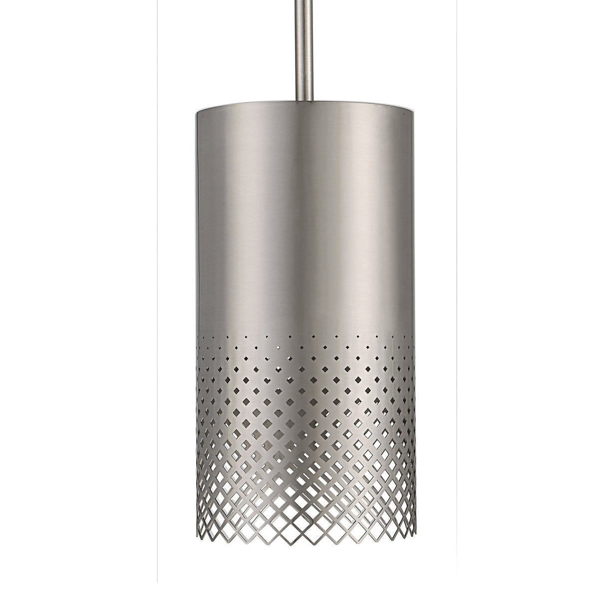 Uttermost Manheim 1 Light Nickel Cylinder Pendant - Home Elegance USA