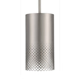 Uttermost Manheim 1 Light Nickel Cylinder Pendant - Home Elegance USA