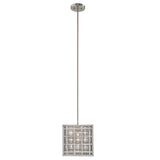 Uttermost Pendleton 1 Light Nickel Pendant - Home Elegance USA