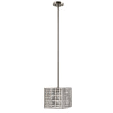 Uttermost Pendleton 1 Light Nickel Pendant - Home Elegance USA