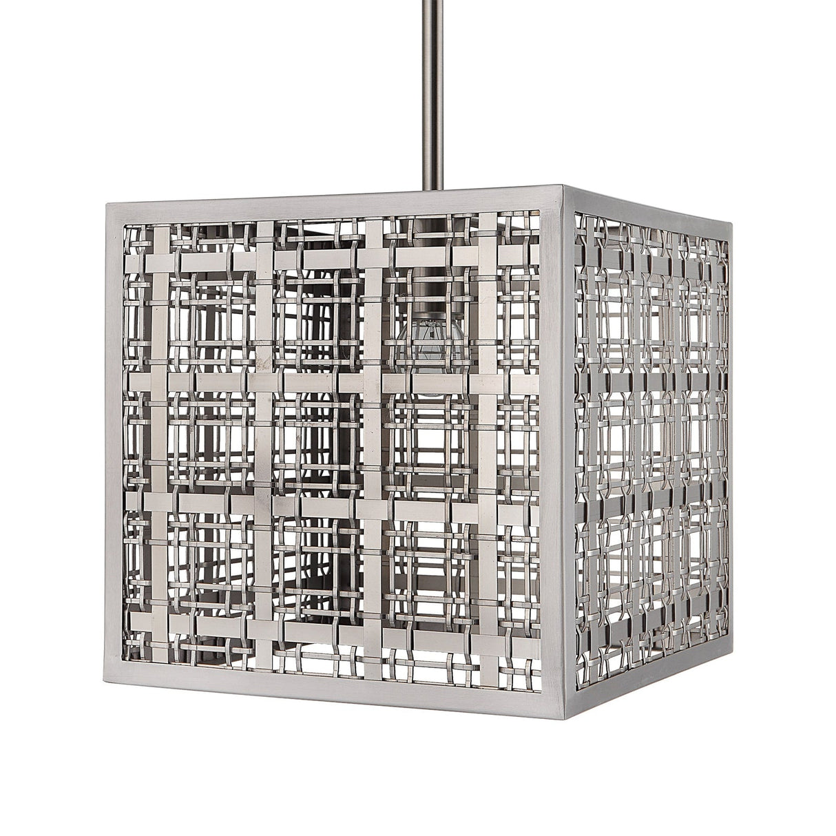 Uttermost Pendleton 1 Light Nickel Pendant - Home Elegance USA