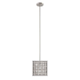 Uttermost Pendleton 1 Light Nickel Pendant - Home Elegance USA