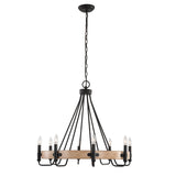 Deschutes 8 Light Farmhouse Chandelier | Uttermost | Home Elegance USA