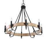 Deschutes 8 Light Farmhouse Chandelier | Uttermost | Home Elegance USA