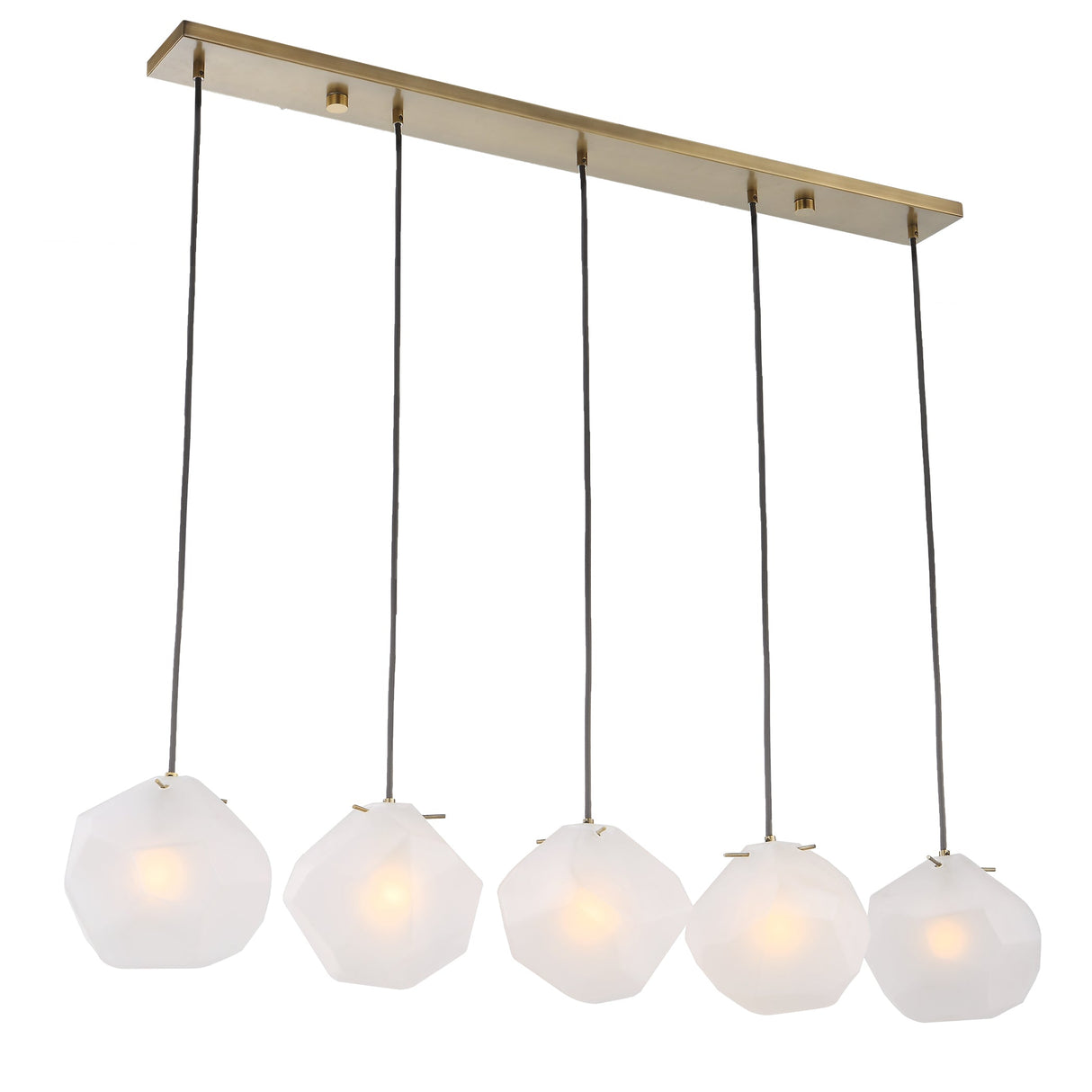 Uttermost Geodesic 5 Light Linear Pendant - Home Elegance USA