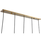 Uttermost Geodesic 5 Light Linear Pendant - Home Elegance USA
