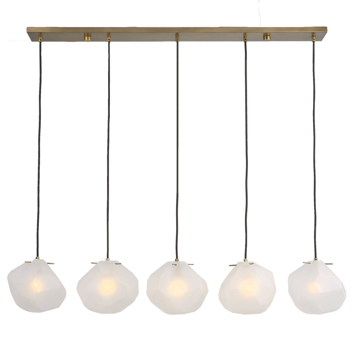 Uttermost Geodesic 5 Light Linear Pendant - Home Elegance USA