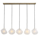 Uttermost Geodesic 5 Light Linear Pendant - Home Elegance USA