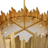 Uttermost Golden Gate 8 Light Industrial Pendant - Home Elegance USA
