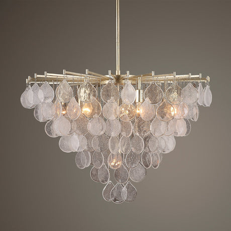 Uttermost Goccia 8 Light Tear Drop Glass Pendant - Home Elegance USA