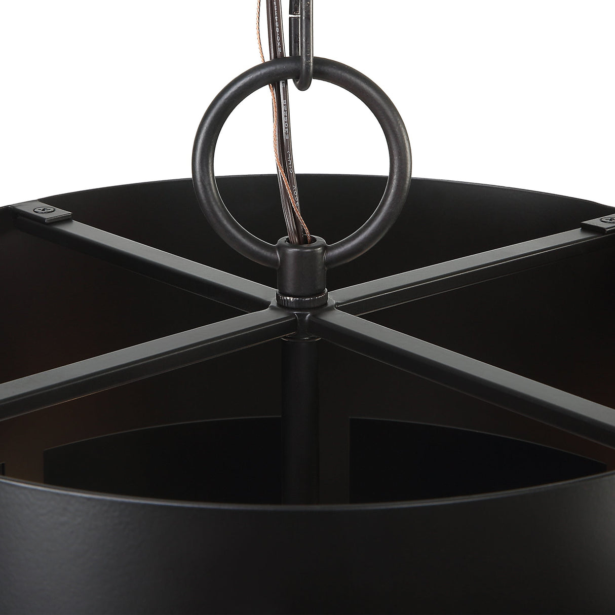 Uttermost Youngstown Dark Bronze 4 Light Pendant - Home Elegance USA