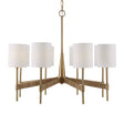 Uttermost Lautoka Rattan 8 Light Chandelier - Home Elegance USA